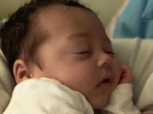 Leon is a baby boy cared for and loved at Mary's Shelter, a pro-life maternity home in Fredericksburg, Virginia.