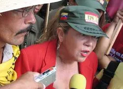 The militant Chavista Lina Ron who led the attack on the Archdiocese?w=200&h=150