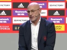 Luis de la Fuente, Spanish national soccer coach.