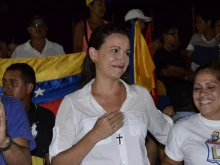 2025 Nobel Peace Prize winner María Corina Machado.