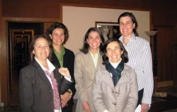 Malén Oriol (left) with other Regnum Christi members in an undated photo?w=200&h=150