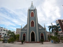 Sacred Heart Cathedral in Mandalay, Burma.