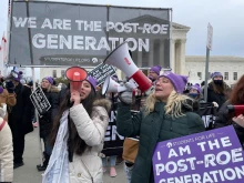 Participants of the March for Life in Washington, D.C., on Jan. 21, 2022.