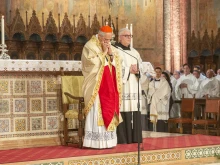 Mass in Assisi with Cardinal Matteo Zuppi on the feast of St. Francis, Oct. 4, 2022 Andrea Cova/Basilica of St. Francis of Assisi