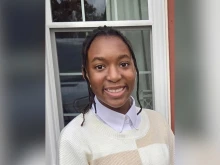 Mia Smothers is among the teens chosen to ask Pope Leo XIV questions at the National Catholic Youth Conference Nov. 21, 2025.