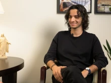 Catholic actor Michael Iskander, who portrays King David in Prime Video’s “House of David.”