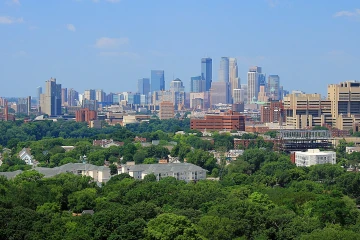 Skyline of Minneapolis, Minnesota