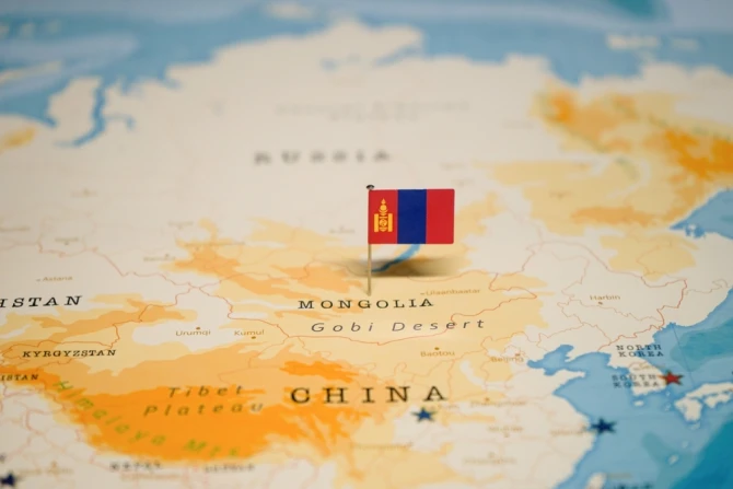 Mongolia map