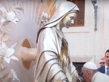 One of the 12 altars for perpetual adoration that represent the “crown of 12 stars” on the Virgin Mary’s head blessed by Pope Francis.