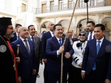 Iraqi Prime Minister Mohammed Shia’ al-Sudani reopens the Church of the Immaculate Conception and Our Lady of the Hour on Sept. 1, 2025, in Mosul.