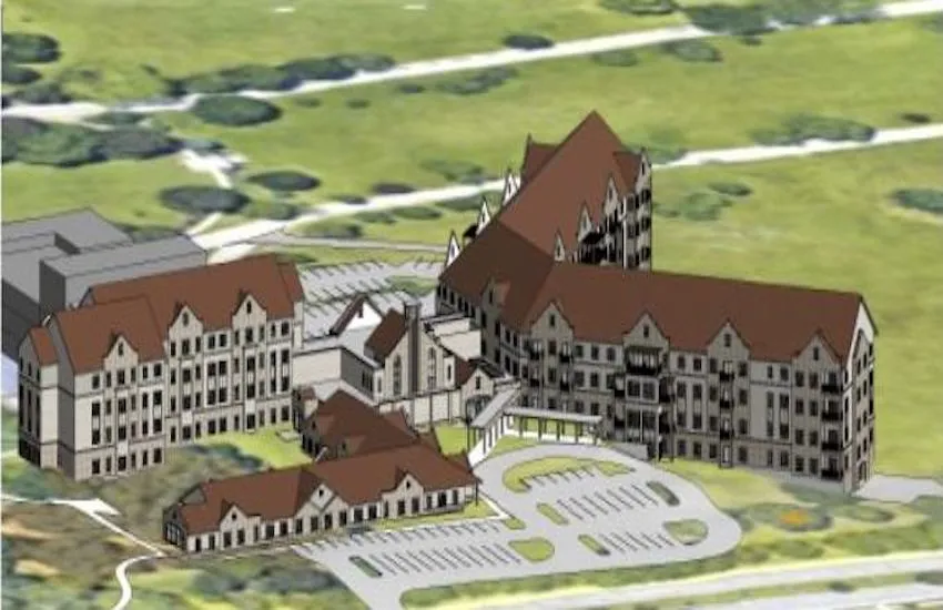 A 3-d rendering of the plans for a new residential community at Mount Mary University. Courtesy photo.?w=200&h=150