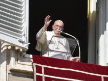 Pope Francis at the Angelus on Nov. 13, 2022.