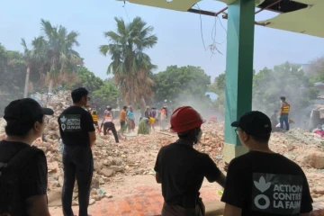 Myanmar rescue operations