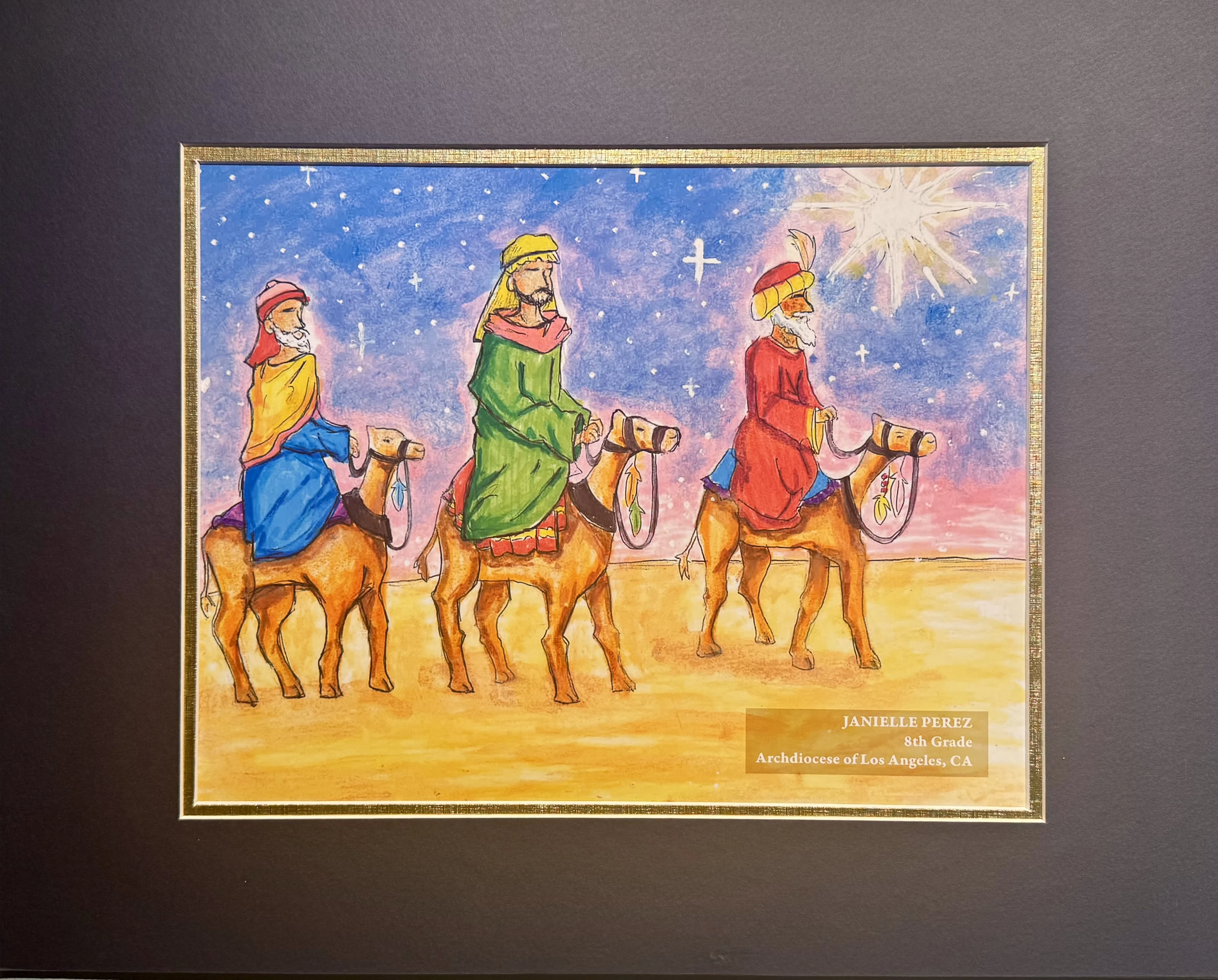 Young artists’ images of Nativity win awards from Missionary Childhood Association