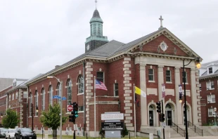 St. John’s Catholic Newman Center at the University of Illinois at Urbana-Champaign. Credit: Beyond My Ken, CC BY-SA 4.0, via Wikimedia Commons