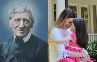 Melissa Villalobos suffered severe bleeding while pregnant. St. John Henry Newman interceded and saved her and her daughter Gemma, now 11 years old. Credit: Photo courtesy of the Villalobos family