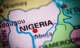 A map of Nigeria.