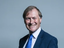 Official portrait of Sir David Amess.