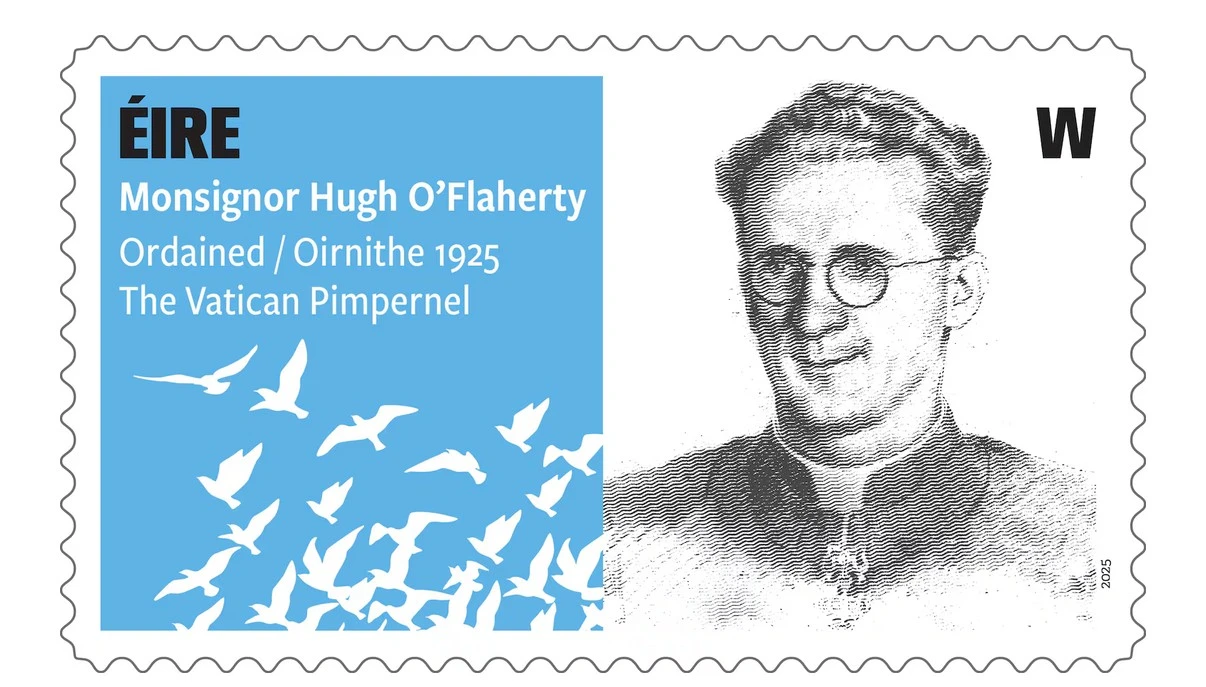 Irish stamp honors Vatican ‘Pimpernel’ O’Flaherty, who saved 6,500 Jews in World War II