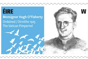 Monsignor Hugh O'Flaherty stamp