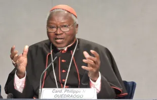 Cardinal Philippe Ouédraogo.   Marco Mancini/CNA