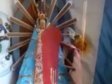 Our Lady of Lujan Parish, in El Bolson, Argentina. 