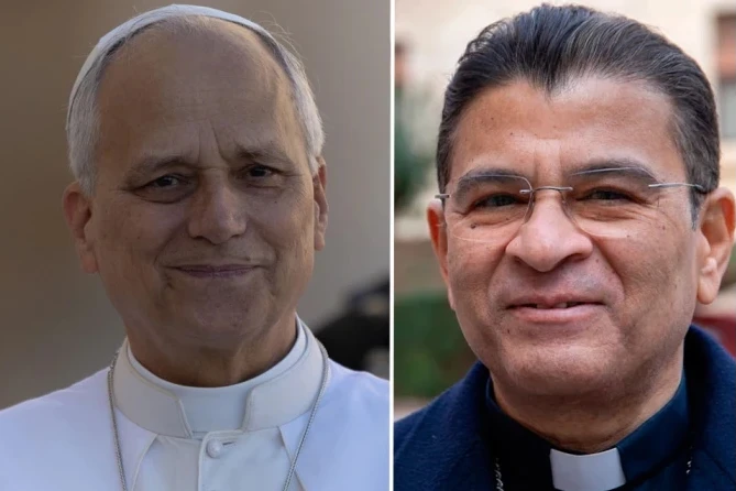 Pope Leo XIV and Bishop Rolando Álvarez, bishop of Matagalpa and apostolic administrator of Estelí, Nicaragua.?w=200&h=150