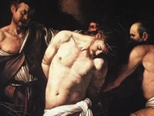 The flogging of Christ.