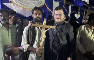 Argentine priest Father Rico has liberated more than 100 Christians from bondage since 2024. Credit: Photo courtesy of the Order of St. Elias