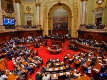 The Legislative Palace of Uruguay.