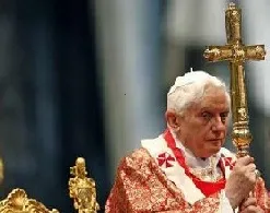 Pope Benedict XVI celebrates Mass in St. Peter's Basilica on Pentecost.?w=200&h=150