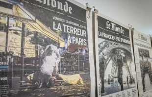 French press reports on the jihadist terror attacks the night of Nov. 13, 2015. Credit: BalkansCat/Shutterstock