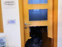 The parish of  St. Josemaría in Alcorcón, Spain, was vandalized the night of June 15-16, 2023.