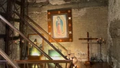 Traces of the first chapel where the image of Our Lady of Guadalupe was first kept within the Old Parish of the Indians.