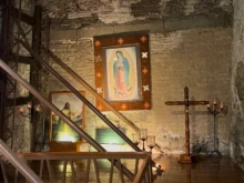 Traces of the first chapel where the image of Our Lady of Guadalupe was first kept within the Old Parish of the Indians.