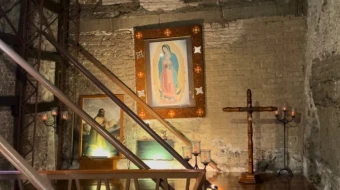 Traces of the first chapel where the image of Our Lady of Guadalupe was first kept within the Old Parish of the Indians.