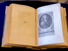 A portrait of Blaise Pascal from a miniature that dates to the 1700s.