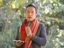 Burmese Christian pastor Cung Biak Hum.