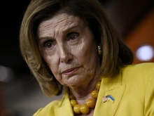U.S. Speaker of the House Nancy Pelosi, Democrat of California, speaks during her weekly press conference on Capitol Hill in Washington, D.C., on Aug. 12, 2022.