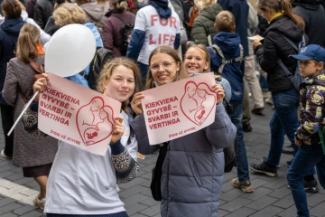 Vilnius Oct 4 2025 at march for life pic 3