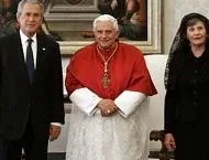 President Bush, Pope Benedict XVI, First Lady Laura Bush?w=200&h=150