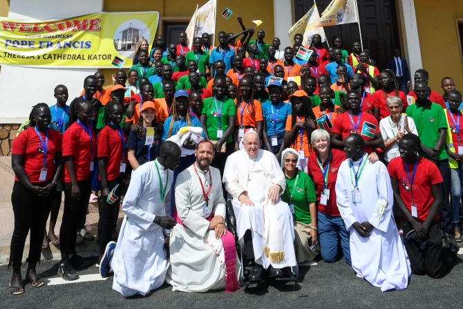 Pope Francis in Juba, South Sudan