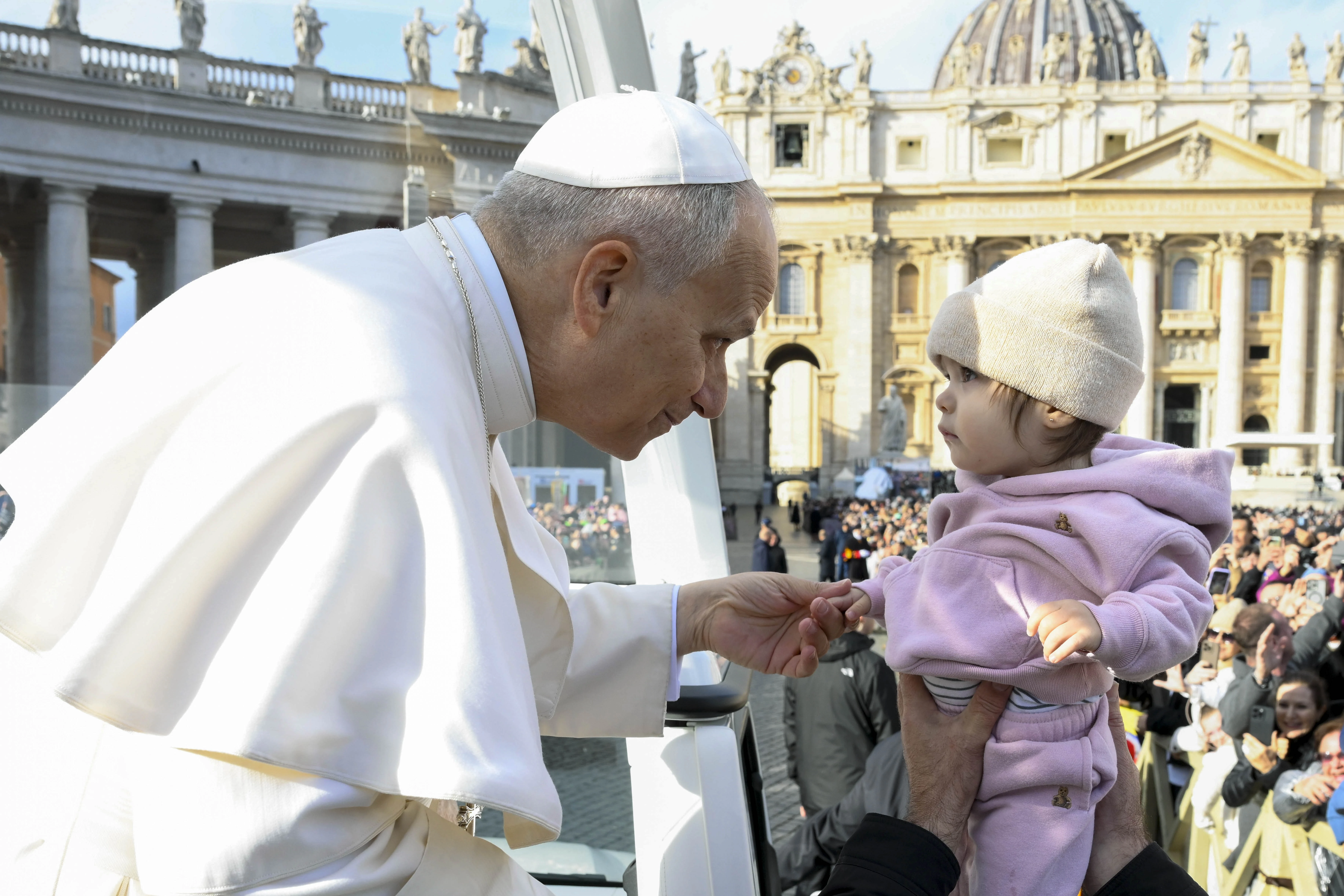 Pope Leo praises ‘wonderful adventure’ of parenthood despite hardships