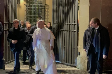 Pope Leo at Castel Gandolfo Dec. 9, 2025