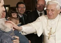 Pope Benedict visiting a parish in Rome just before the Angelus?w=200&h=150