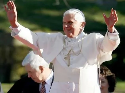 Pope at Government House, Sydney for Official Welcome. Photo: Reuters?w=200&h=150