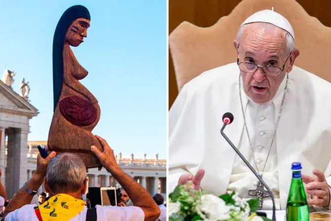 pope and figurine
