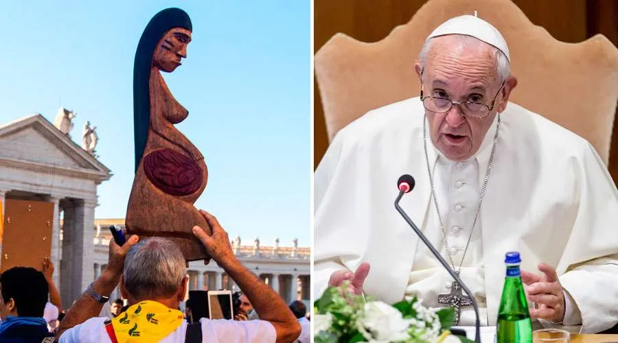 Pope Francis apologizes that Amazon synod Pachamama statues were thrown  into Tiber River