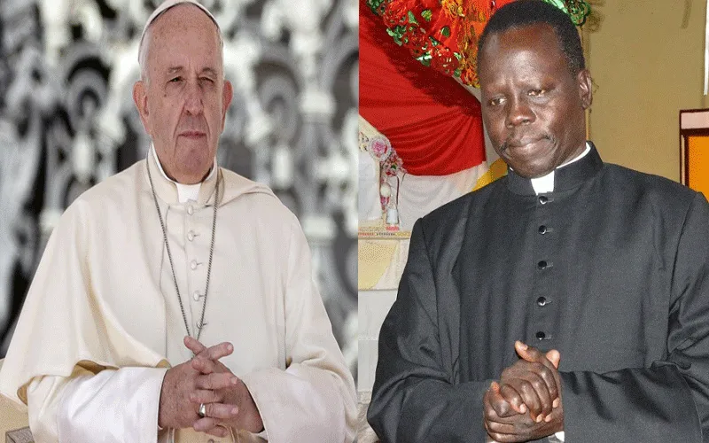 On Dec. 12, 2019, Pope Francis (left) appointed Bishop Stephen Ameyu of Torit Diocese (right) as the new Archbishop of Juba in South Sudan ?w=200&h=150
