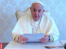 Pope Francis in an April 3 Easter message. 